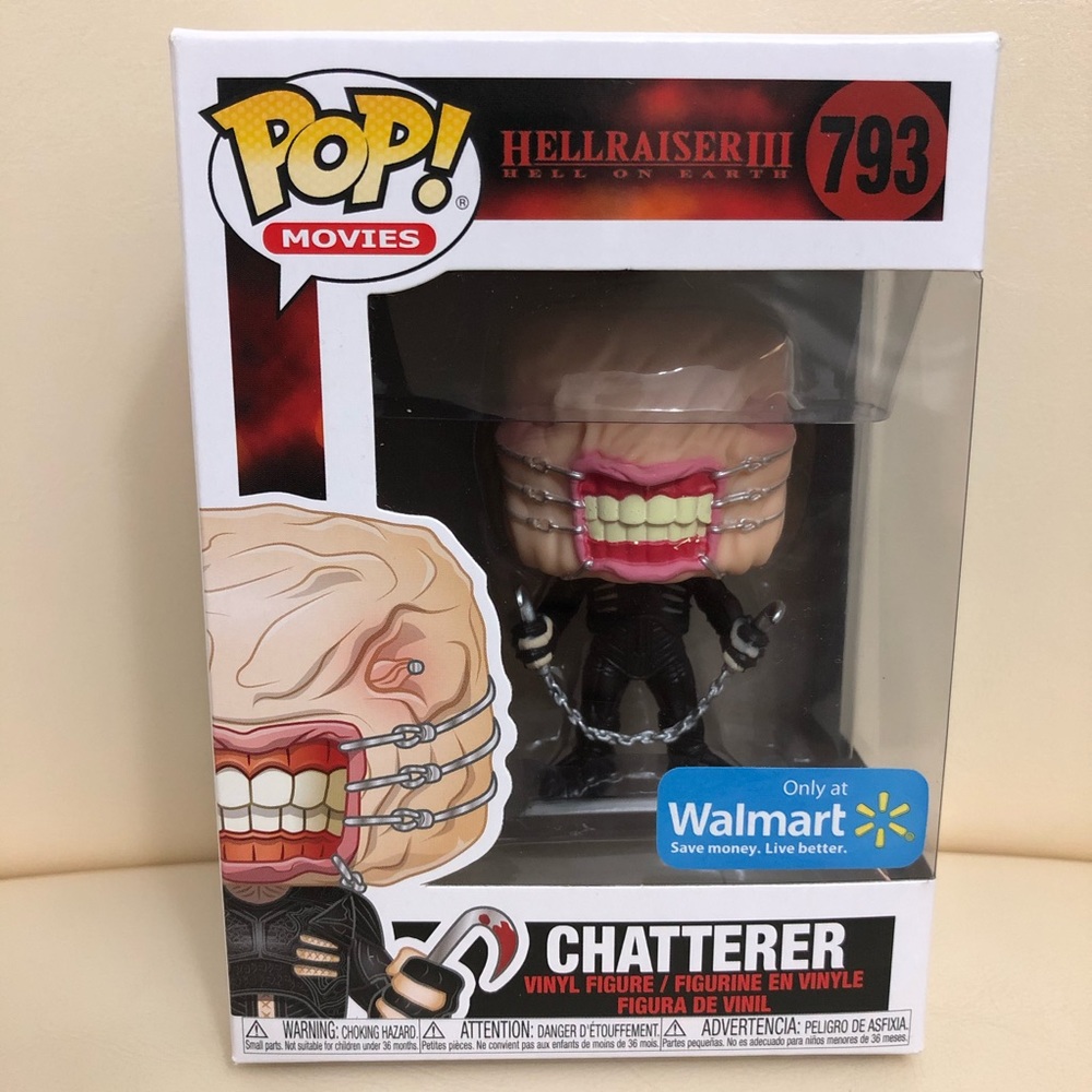 New FUNKO POP Chatterer Hellraiser III 793 Toy